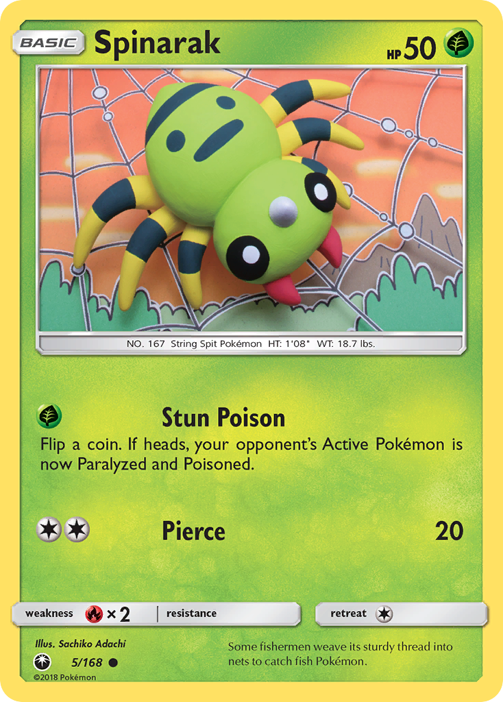 Spinarak 005/187 Common