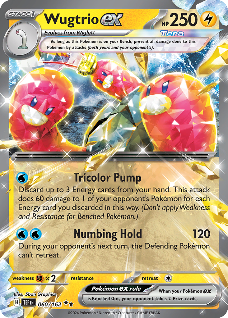 Wugtrio ex 060/218 Double Rare
