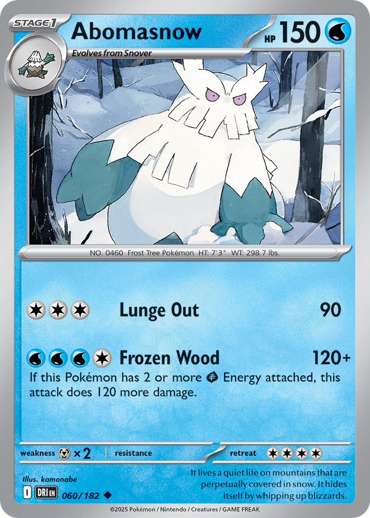 Abomasnow 060/244 Uncommon