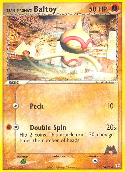Team Magma's Baltoy 060/97 Common