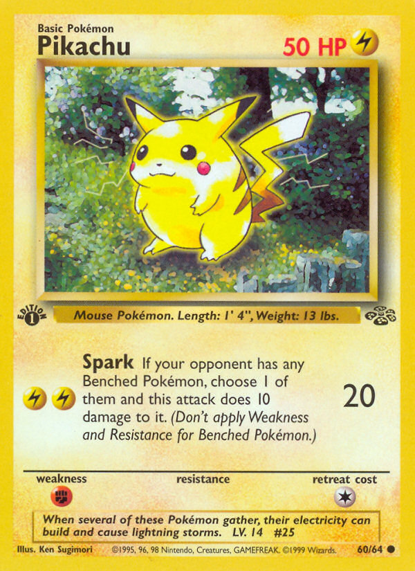 Pikachu 060/64 Common