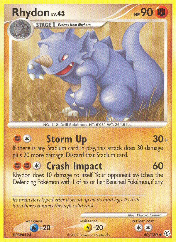 Rhydon 060/130 Uncommon