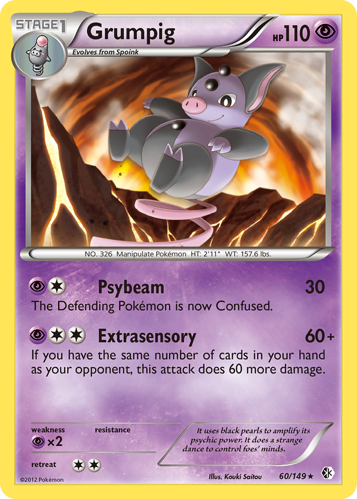 Grumpig 060/153 Rare