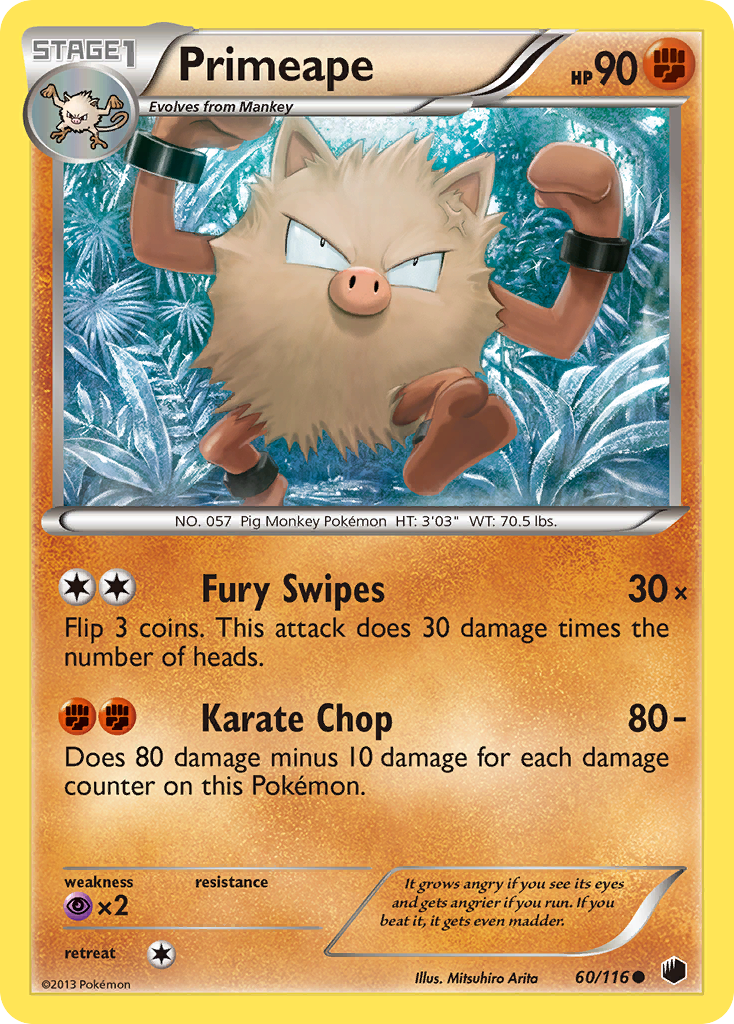 Primeape 060/122 Common