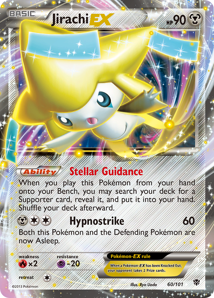 Jirachi-EX 060/105 Rare Holo EX