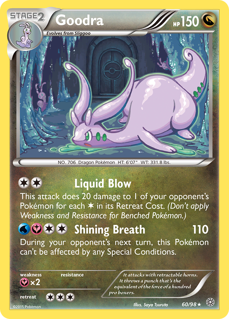 Goodra 060/100 Rare Holo