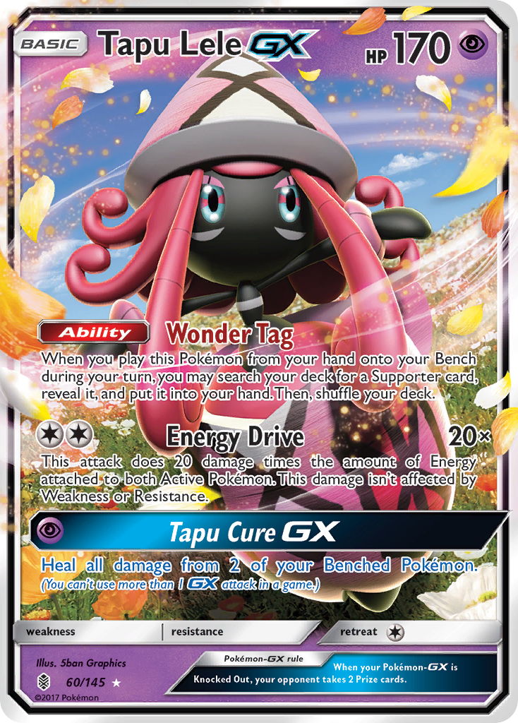 Tapu Lele-GX 060/180 Rare Holo GX
