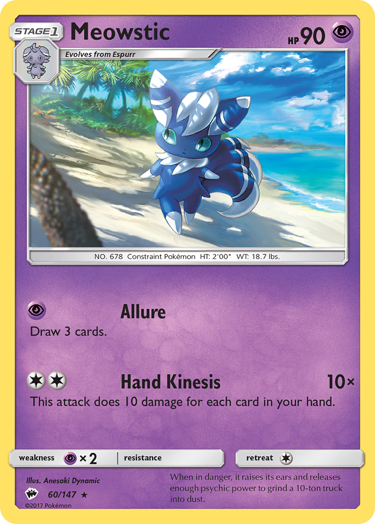 Meowstic 060/177 Rare