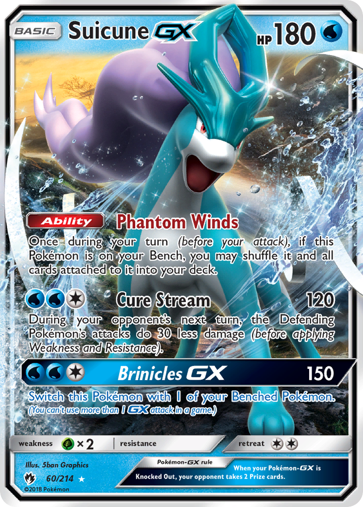 Suicune-GX 060/240 Rare Holo GX