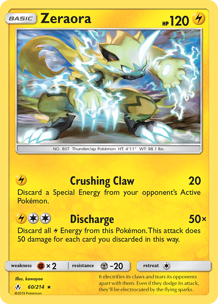 Zeraora 060/234 Rare