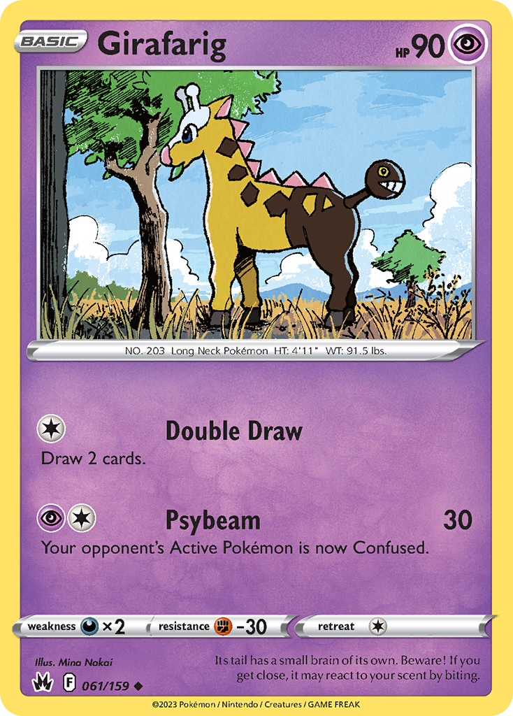 Girafarig 061/160 Uncommon