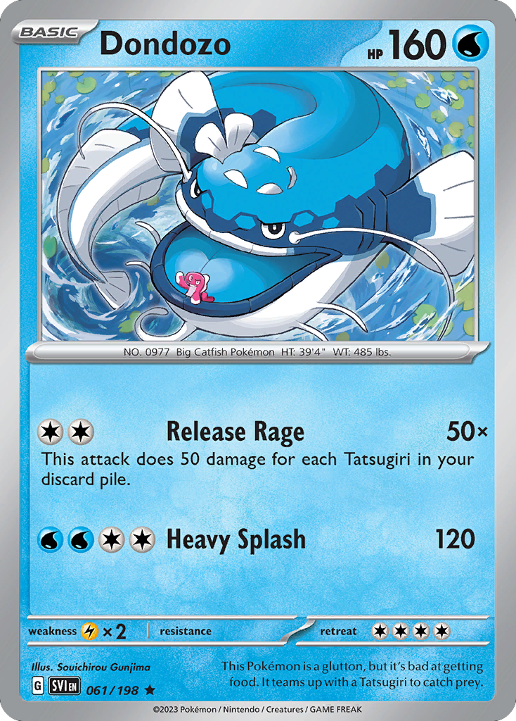 Dondozo 061/258 Rare