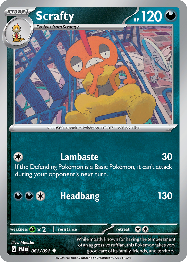 Scrafty 061/245 Uncommon