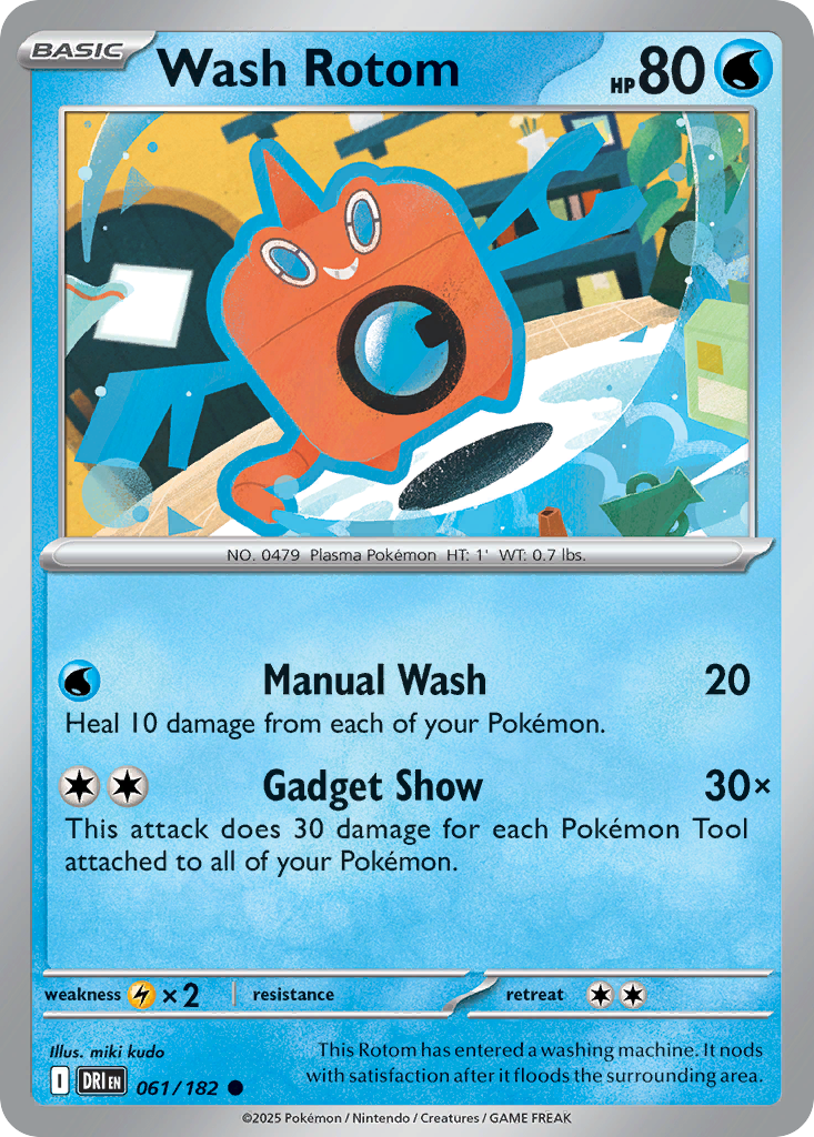 Wash Rotom 061/244 Common