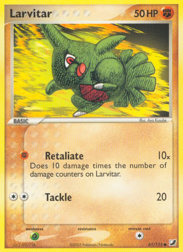 Larvitar 061/145 Common