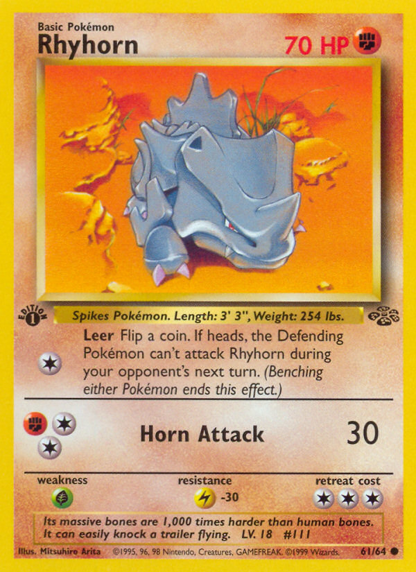 Rhyhorn 061/64 Common