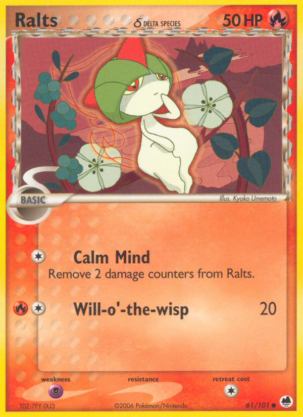 Ralts δ 061/101 Common