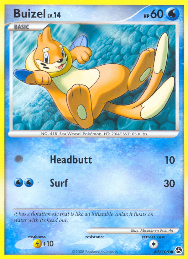 Buizel 061/106 Common