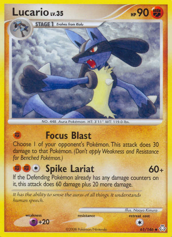 Lucario 061/146 Uncommon