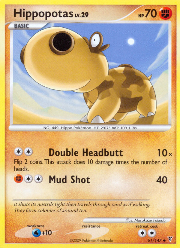 Hippopotas 061/153 Uncommon