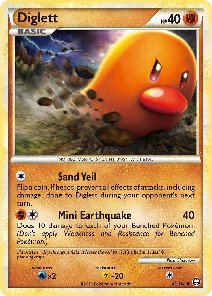 Diglett 061/103 Common