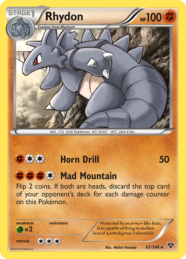 Rhydon 061/146 Rare