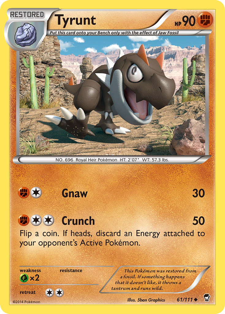 Tyrunt 061/114 Uncommon