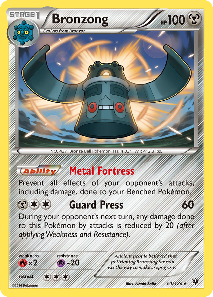 Bronzong 061/129 Rare