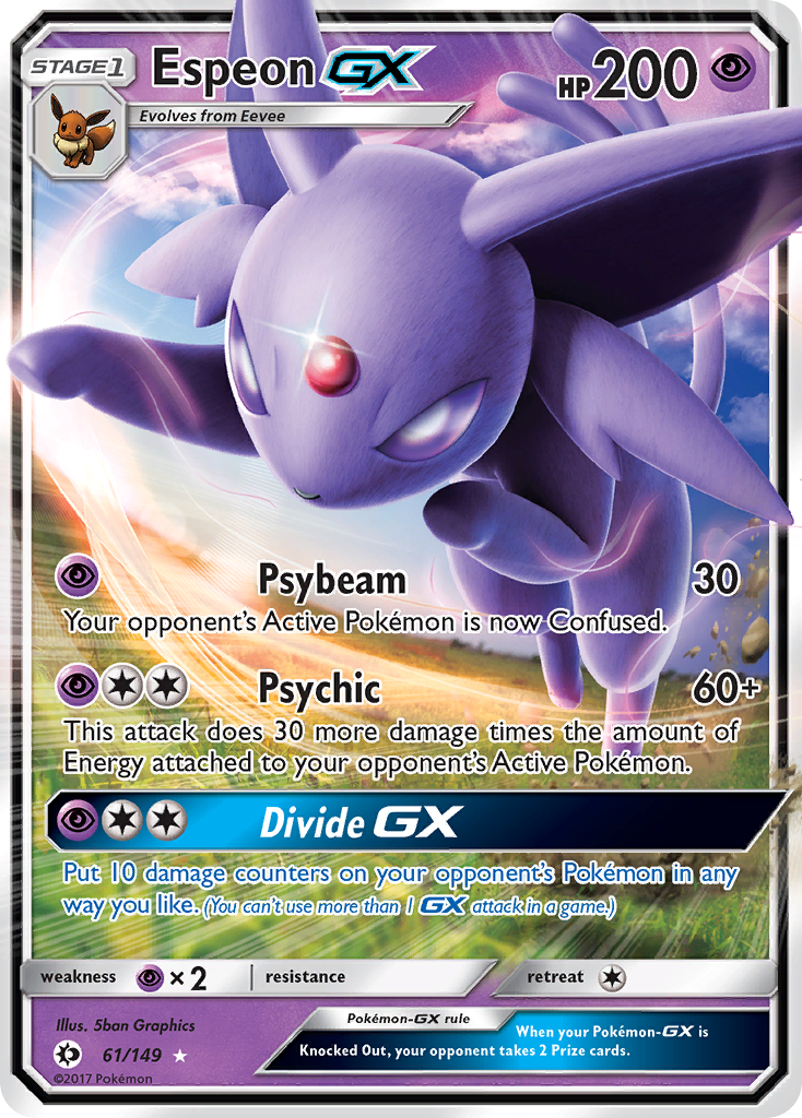 Espeon-GX 061/173 Rare Holo GX