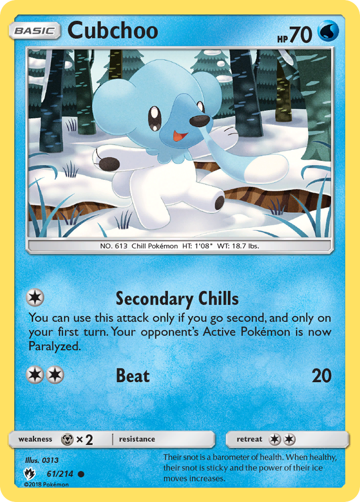 Cubchoo 061/240 Common