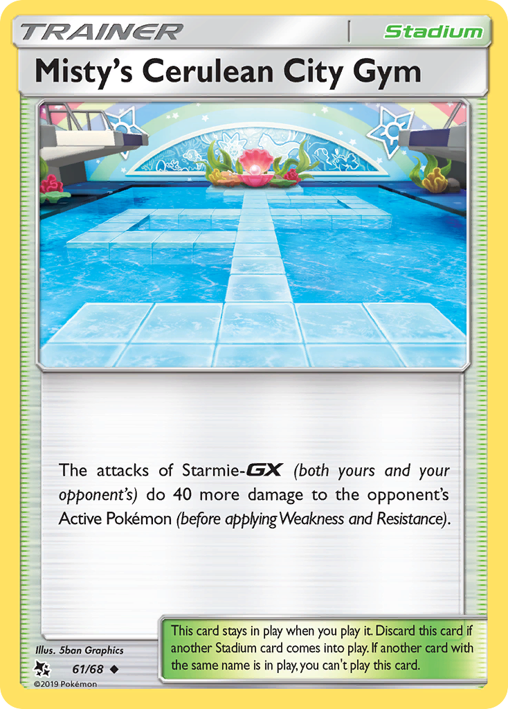 Misty's Cerulean City Gym 061/69 Uncommon