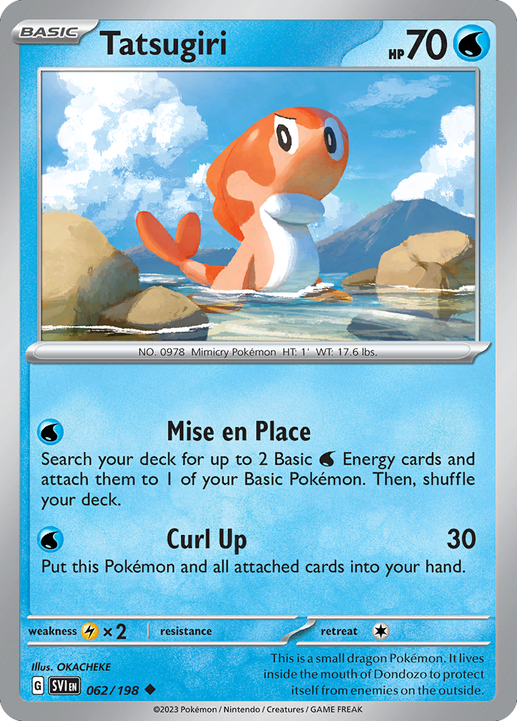 Tatsugiri 062/258 Uncommon