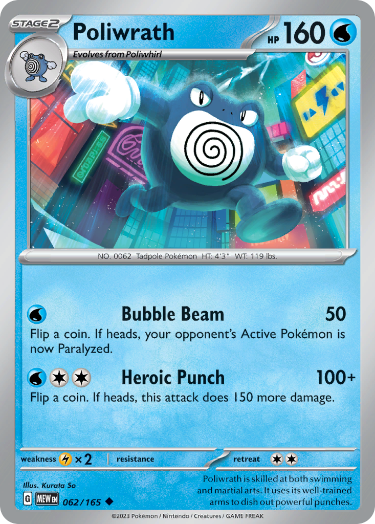 Poliwrath 062/207 Uncommon