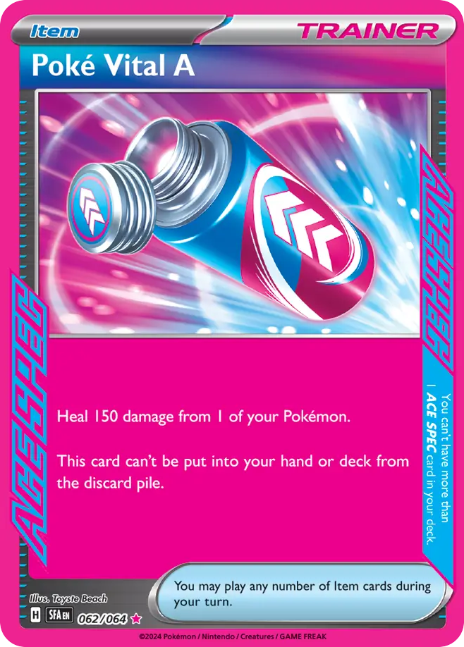 Poké Vital A 062/99 ACE SPEC Rare