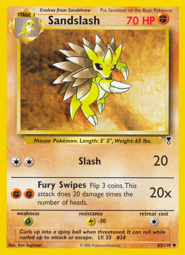 Sandslash 062/110 Uncommon