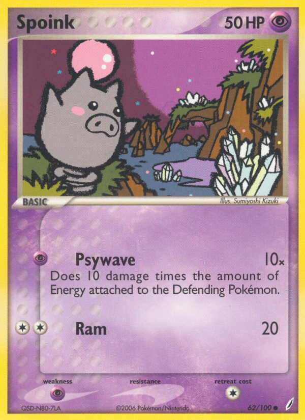 Spoink 062/100 Common