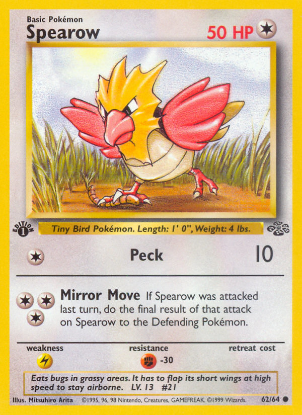 Spearow 062/64 Common