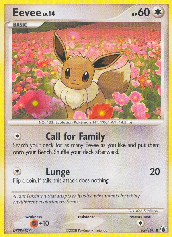 Eevee 062/100 Common