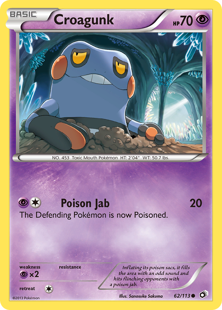 Croagunk 062/140 Common
