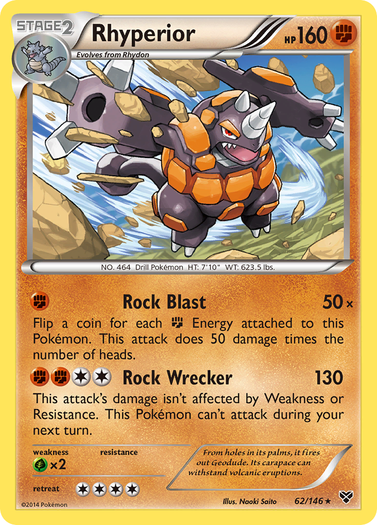 Rhyperior 062/146 Rare Holo
