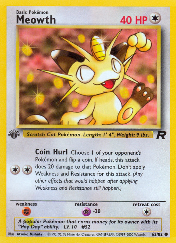 Meowth 062/83 Common
