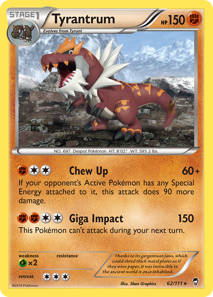 Tyrantrum 062/114 Rare