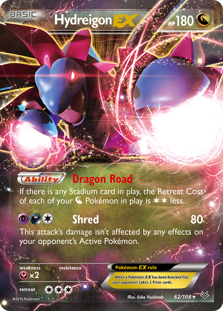 Hydreigon-EX 062/112 Rare Holo EX