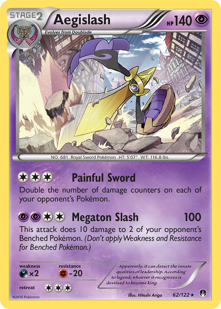 Aegislash 062/126 Rare Holo