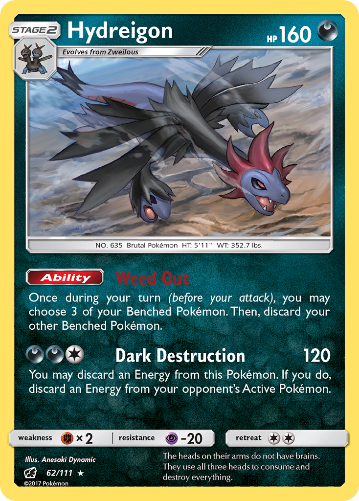 Hydreigon 062/126 Rare
