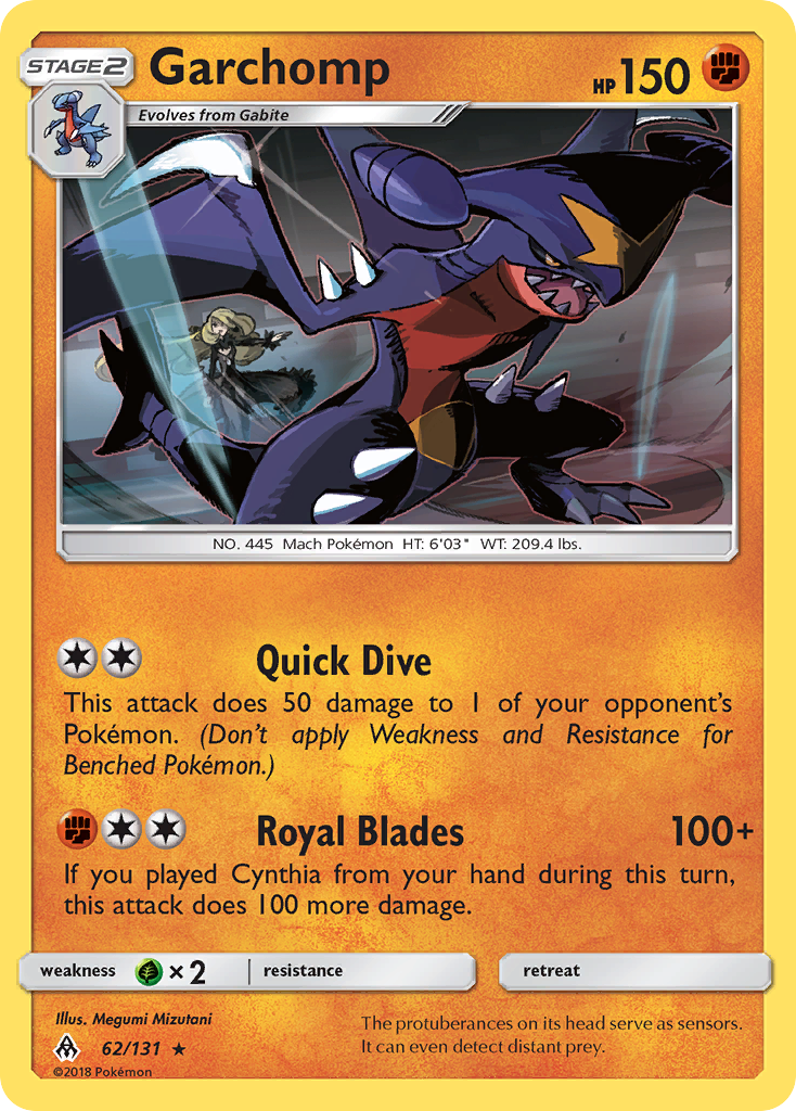 Garchomp 062/150 Rare Holo