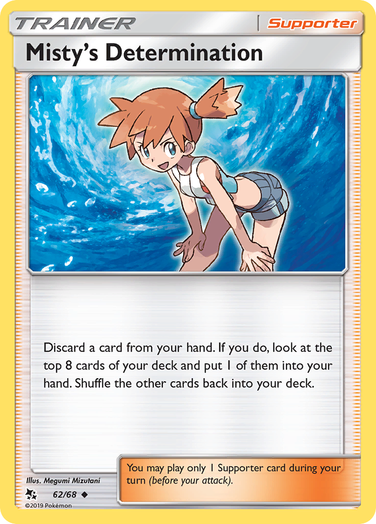Misty's Determination 062/69 Uncommon