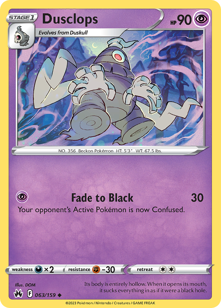 Dusclops 063/160 Uncommon