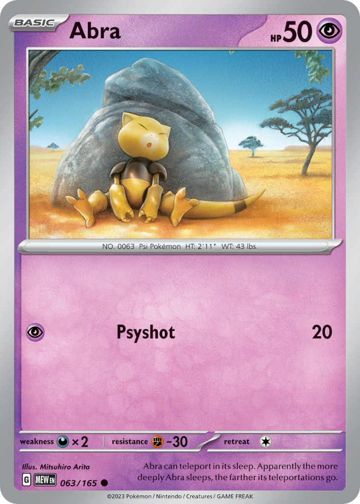 Abra 063/207 Common