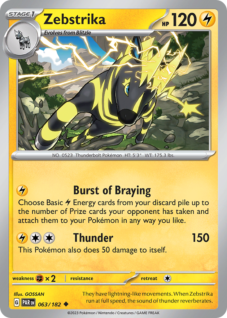 Zebstrika 063/266 Uncommon